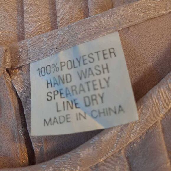 In The Mood Women's Skirt Set Pink Jacquard Tunic Top Micropleated Lace Midi 14 - Picture 10 of 11